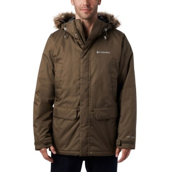 Columbia Penns Creek II Parka Big, Chamarras Verde Oliva Para Hombre | 813704-MBT